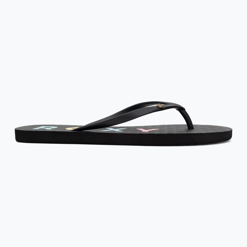 Japonki damsk ROXY Sandy III black/rainbow 2