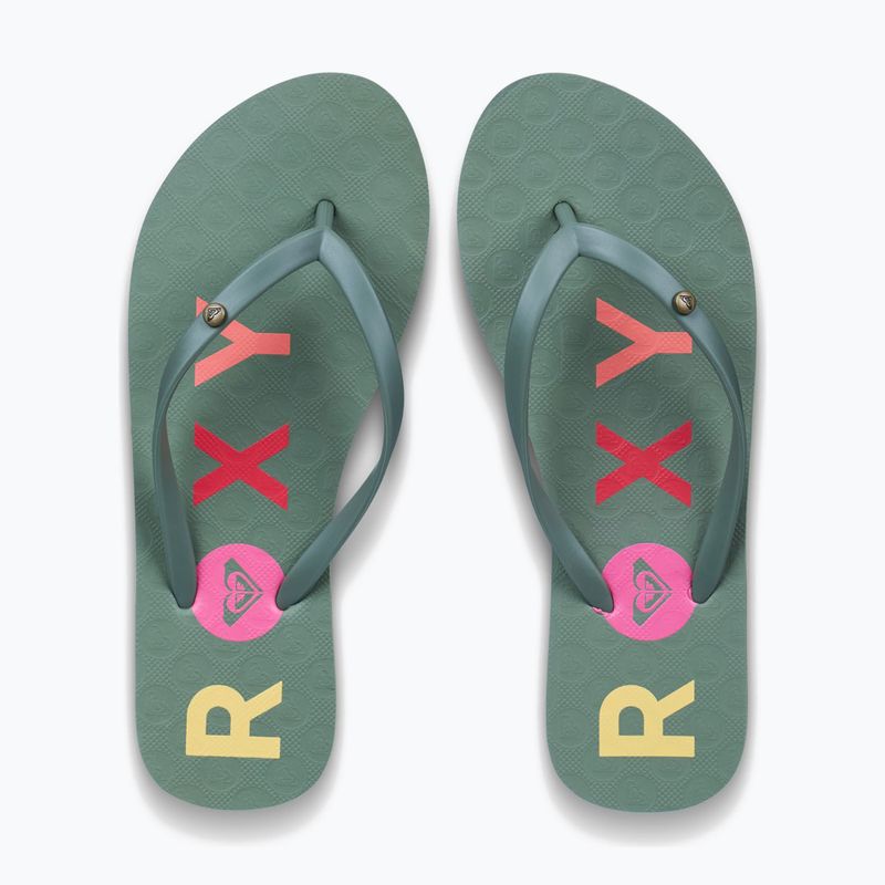 Japonki damsk ROXY Sandy III oil green 4