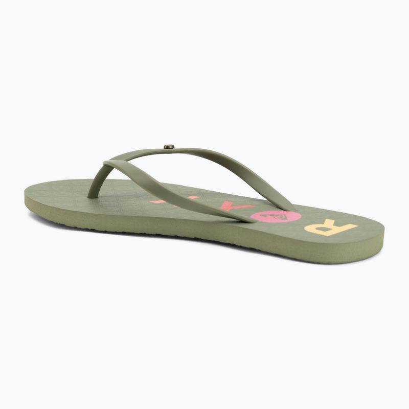 Japonki damsk ROXY Sandy III oil green 3