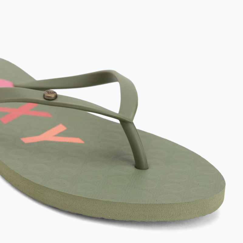 Japonki damsk ROXY Sandy III oil green 7