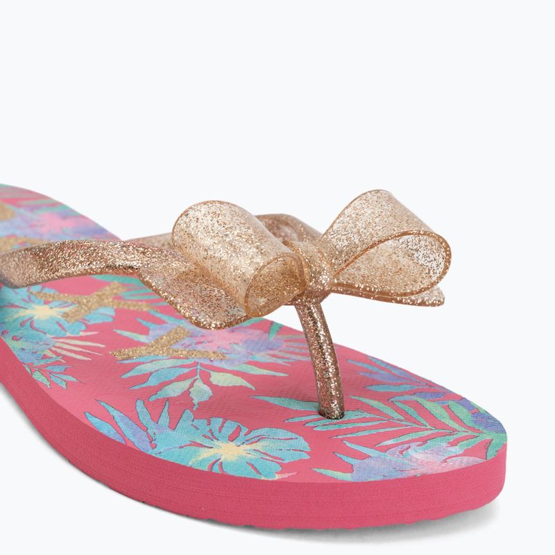 Japonki dziecięce ROXY Lulu IV pink multi camo 7