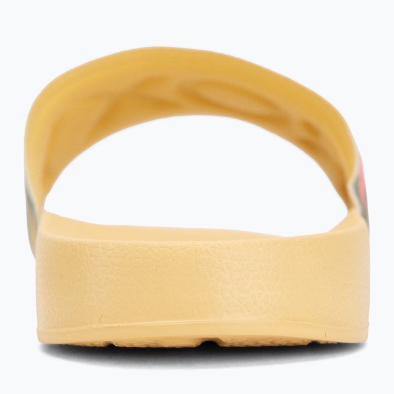Klapki damskie ROXY Slippy II Printed gold haze 6