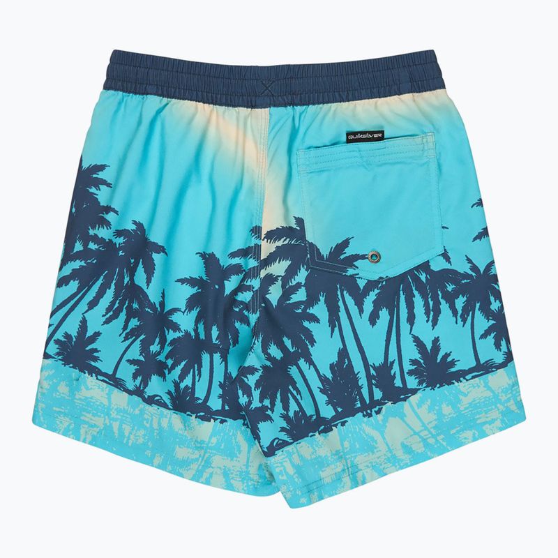 Szorty kąpielowe dziecięce Quiksilver Everyday Printed Volley 14" aqua thermotropics 2