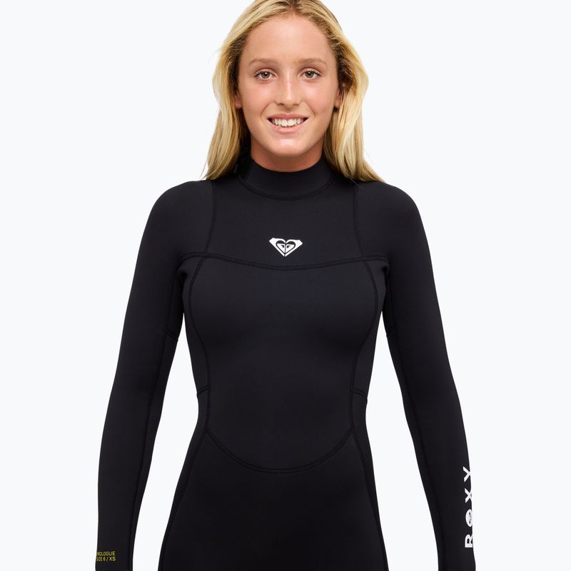 Pianka do pływania damska Pianka ROXY 4/3 mm SR School/Rental Back Zip GBS black 4