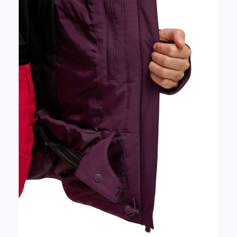 Kurtka snowboardowa damska ROXY 20K Ice Haven blackberry wine 8