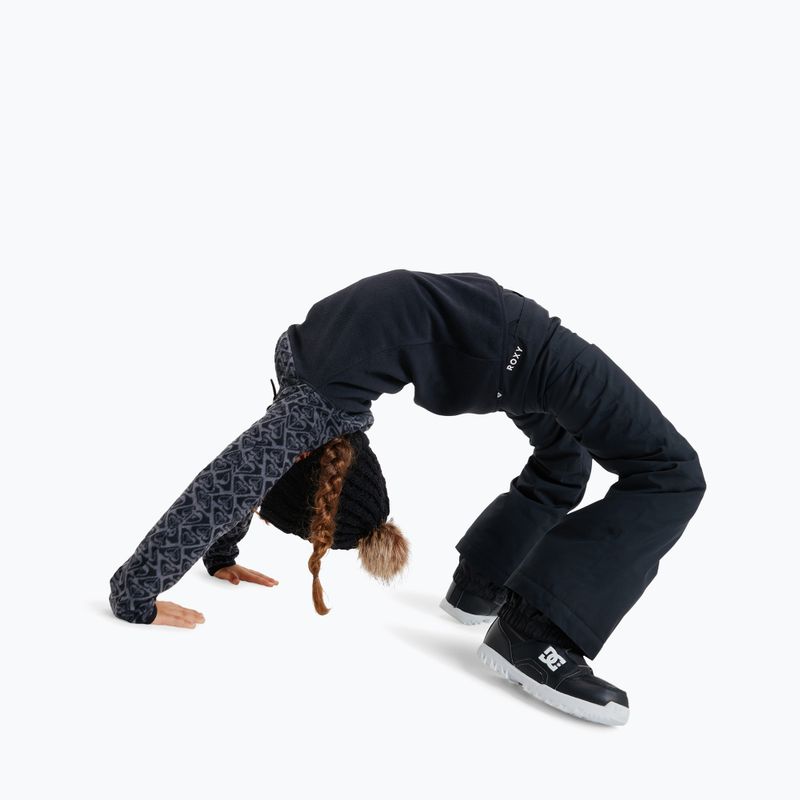 Spodnie snowboardowe dziecięce ROXY Backyard Girl true black 5