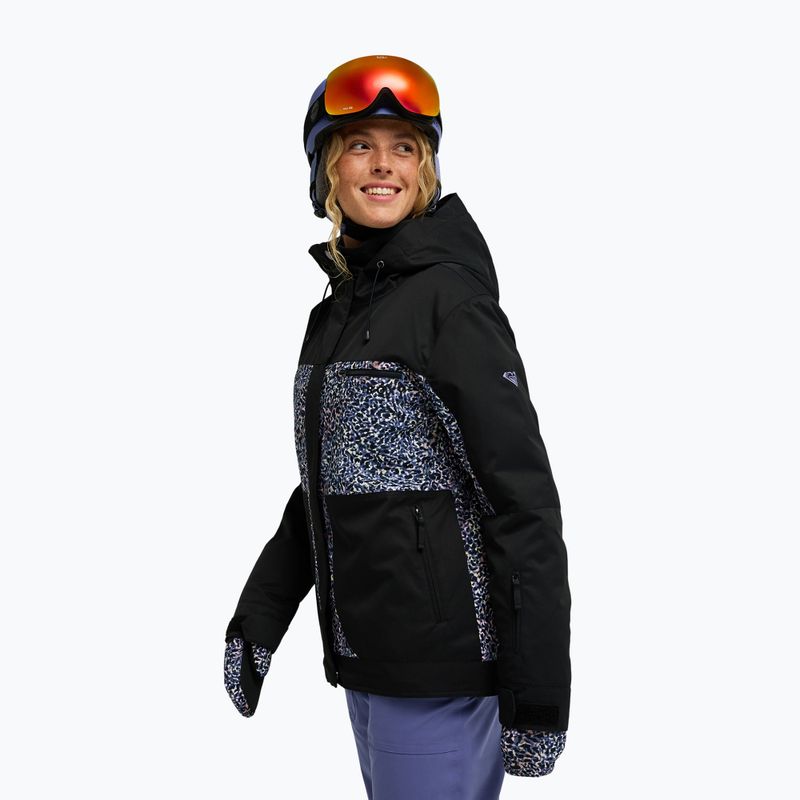 Kurtka snowboardowa damska ROXY Brylee twilight purple wildin out 3
