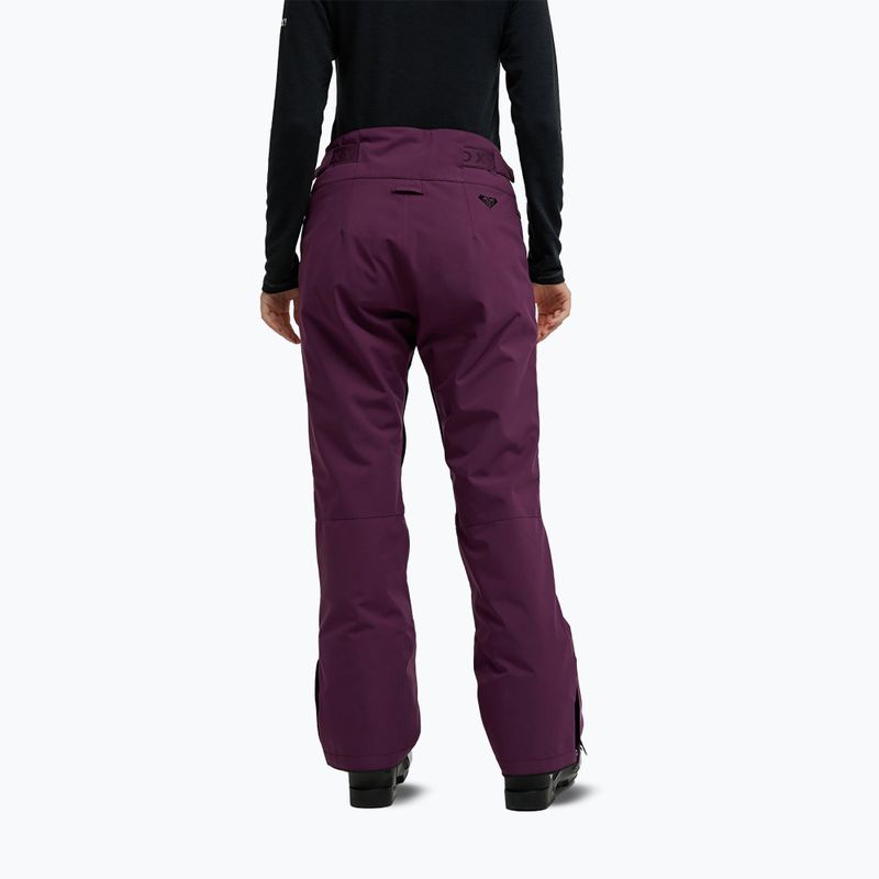 Spodnie snowboardowe damskie ROXY Alpine Ridge blackberry wine 3