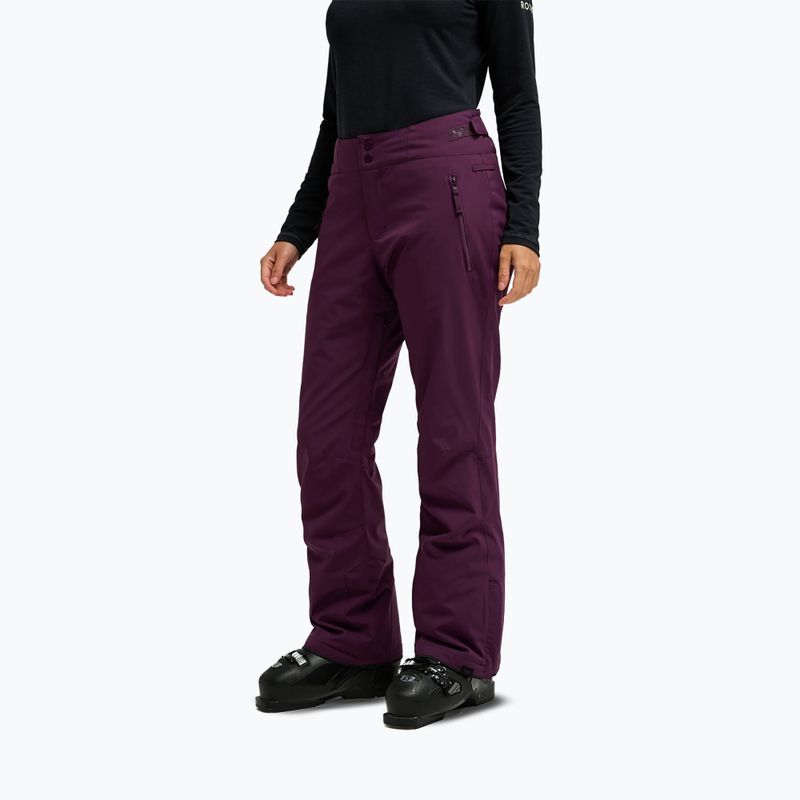 Spodnie snowboardowe damskie ROXY Alpine Ridge blackberry wine 4
