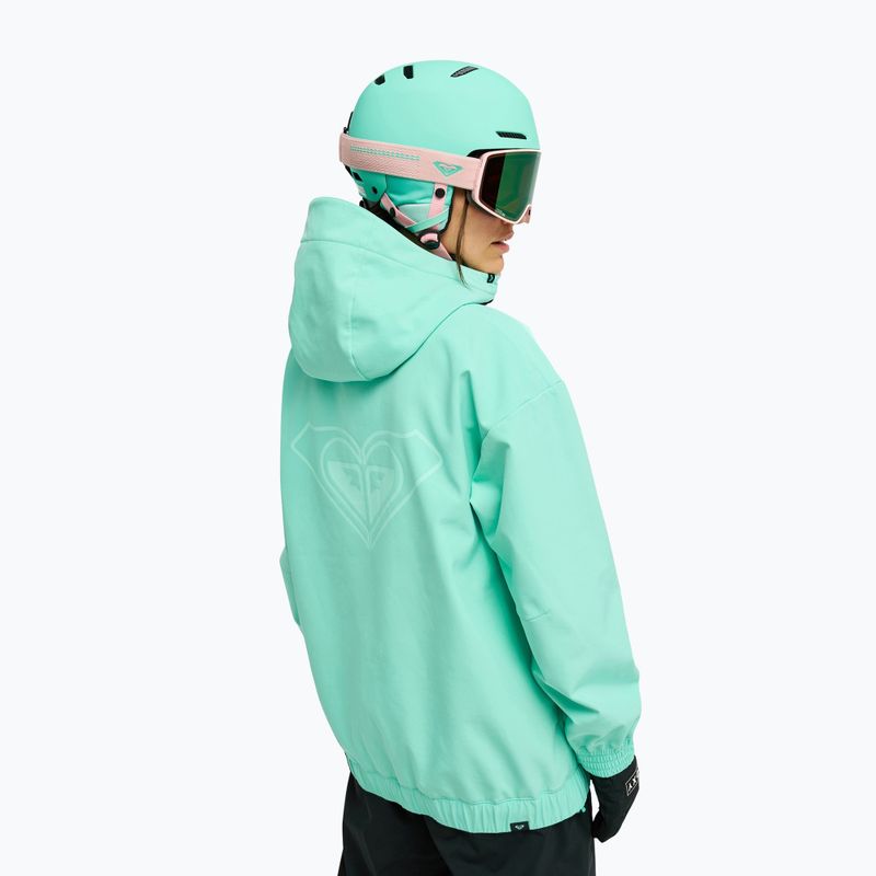 Kurtka snowboardowa damska ROXY Frostbliss Softshell Overhead opal 3