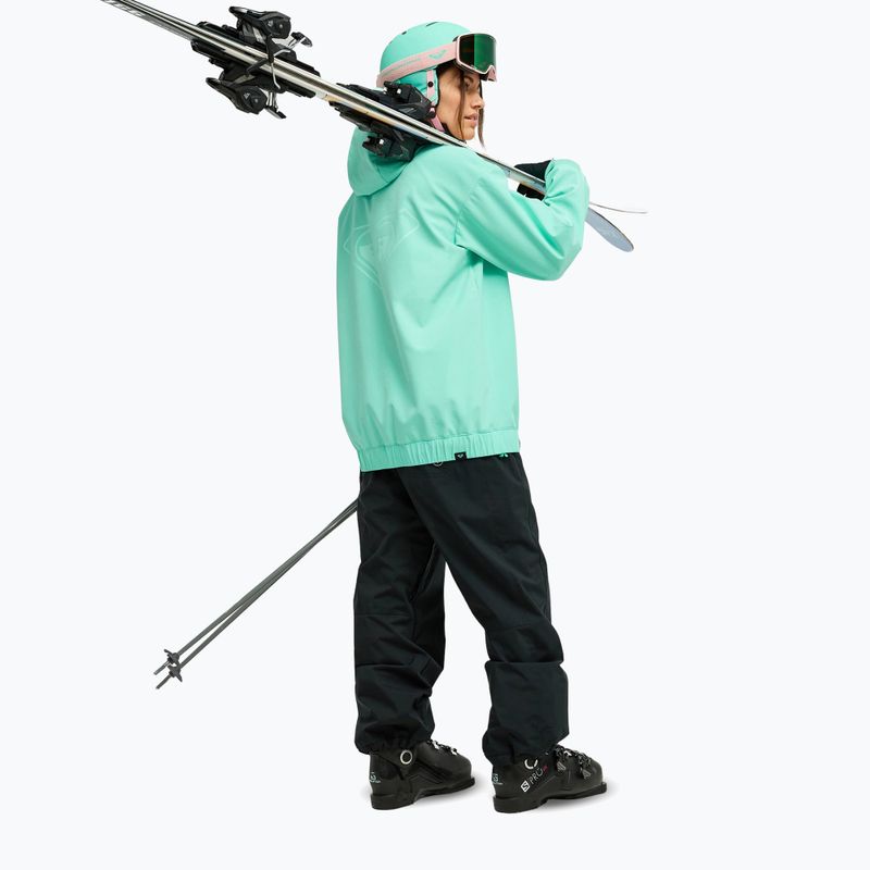 Kurtka snowboardowa damska ROXY Frostbliss Softshell Overhead opal 5