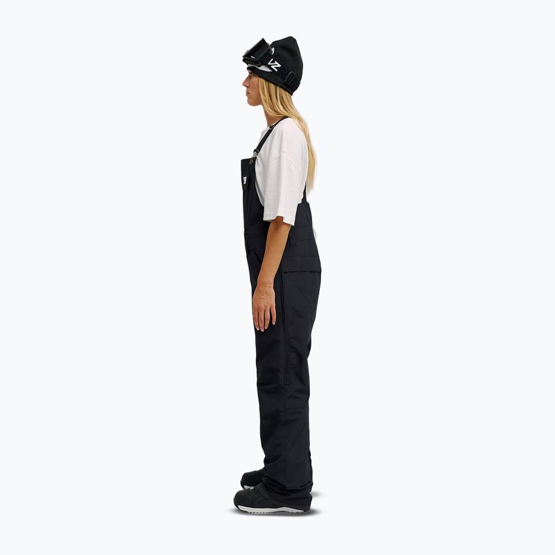 Spodnie snowboardowe damskie DC Valiant Bib Pt black 4