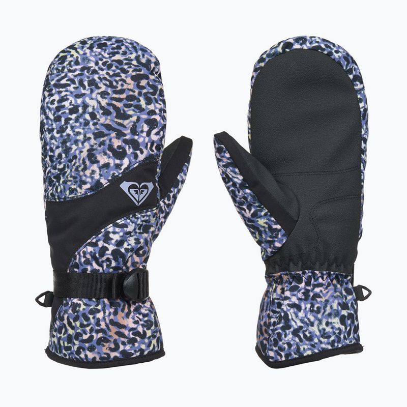 Rękawice snowboardowe damskie ROXY Jetty Mitt Twilight Purple Wildin Out