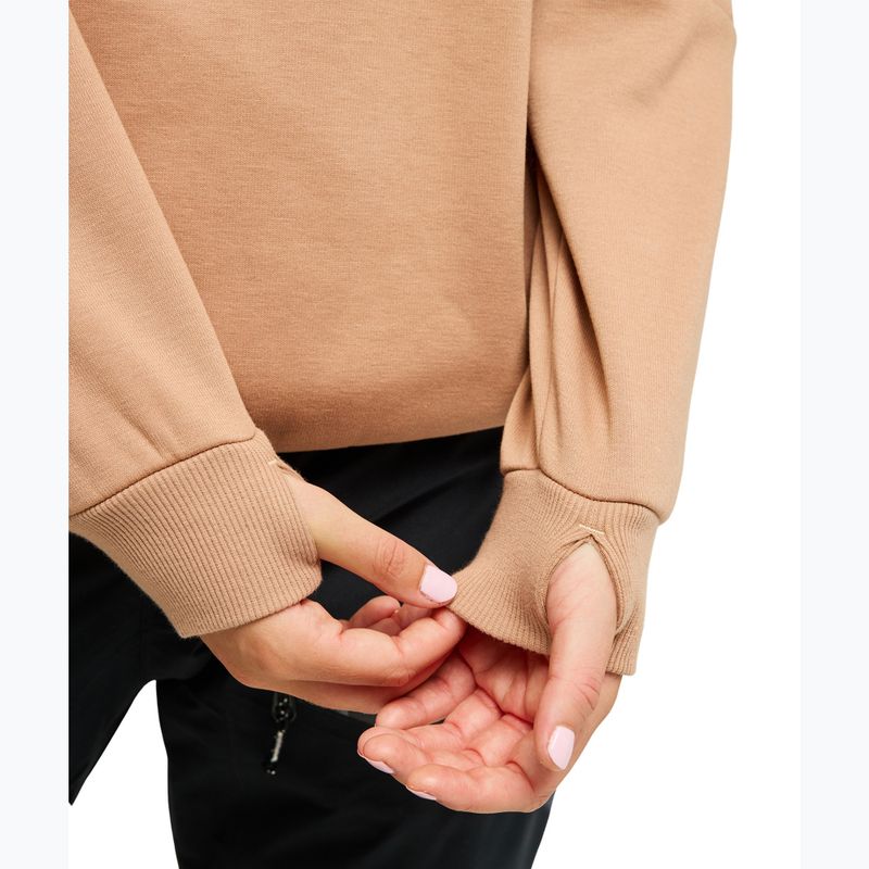 Bluza snowboardowa damska ROXY Liberty Hoodie cafe au lait 7