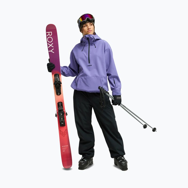 Kurtka snowboardowa damska ROXY Frostbliss Softshell Overhead twilight purple 2