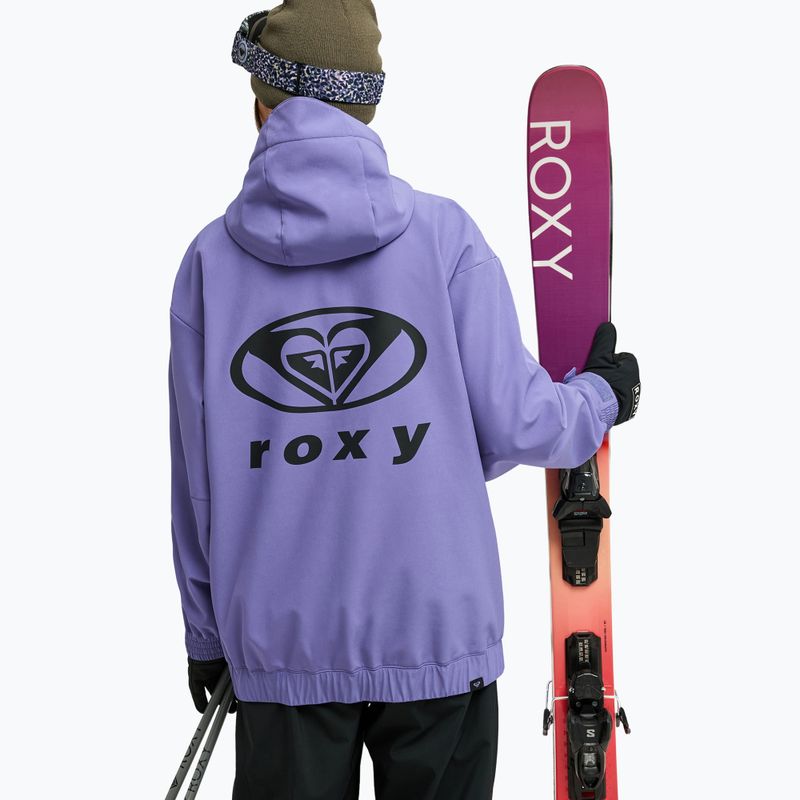 Kurtka snowboardowa damska ROXY Frostbliss Softshell Overhead twilight purple 3