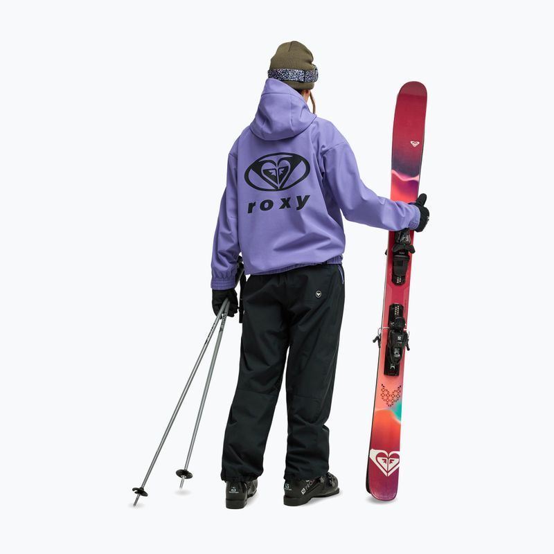Kurtka snowboardowa damska ROXY Frostbliss Softshell Overhead twilight purple 5