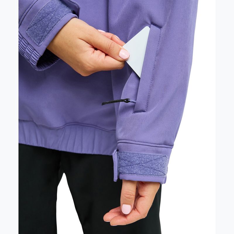 Kurtka snowboardowa damska ROXY Frostbliss Softshell Overhead twilight purple 7