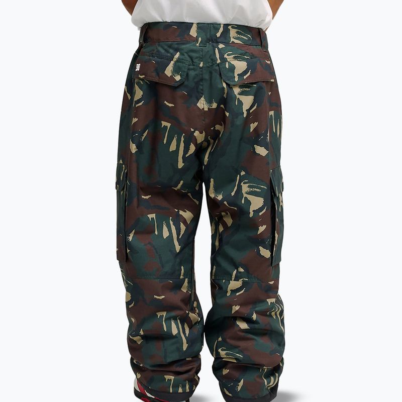 Spodnie snowboardowe męskie DC Snowcat Cargo Pt 20K classic camo 3