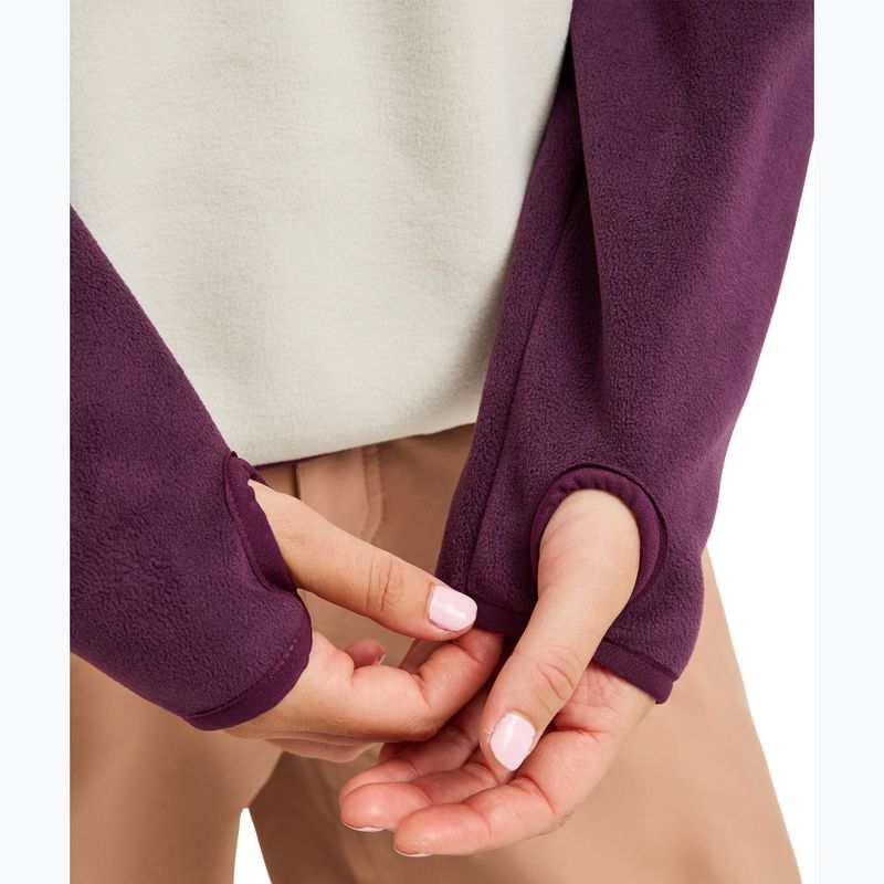 Bluza polarowa damska ROXY Icedrift Layer blackberry wine 7
