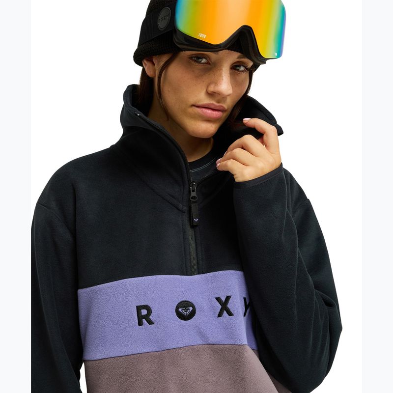 Bluza polarowa damska ROXY Icedrift Layer true black 5