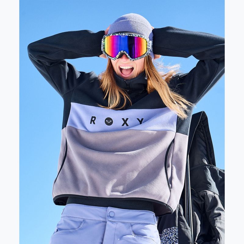 Bluza polarowa damska ROXY Icedrift Layer true black 8