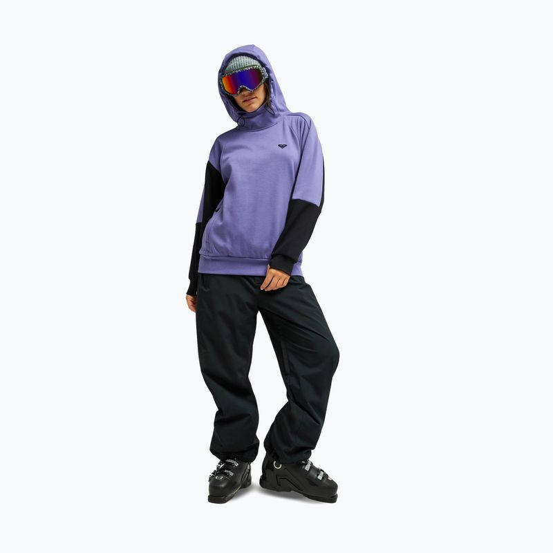 Bluza snowboardowa damska ROXY Liberty Hoodie twilight purple 2