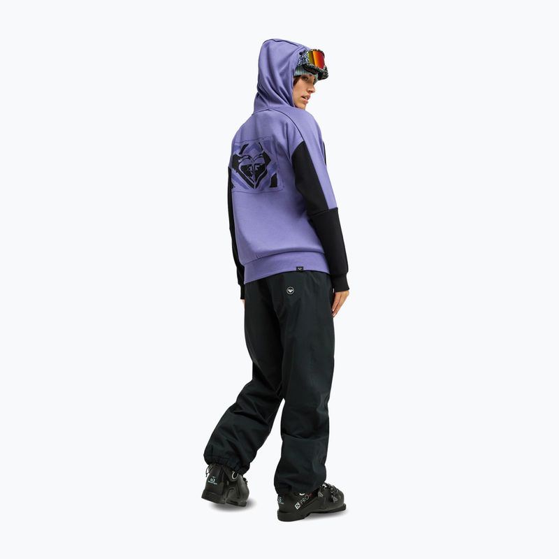 Bluza snowboardowa damska ROXY Liberty Hoodie twilight purple 4