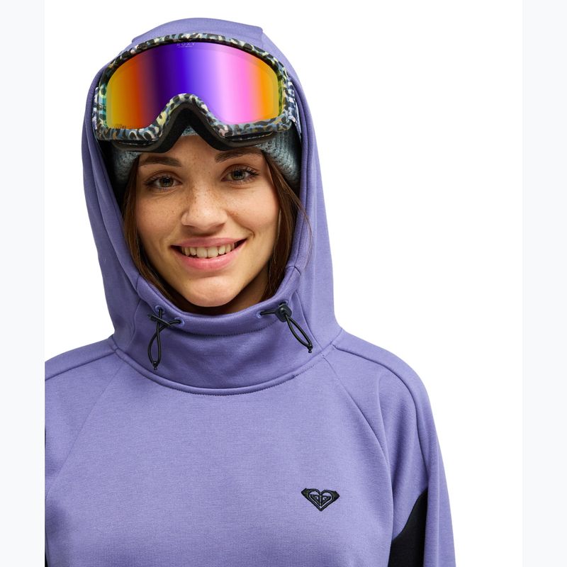 Bluza snowboardowa damska ROXY Liberty Hoodie twilight purple 6