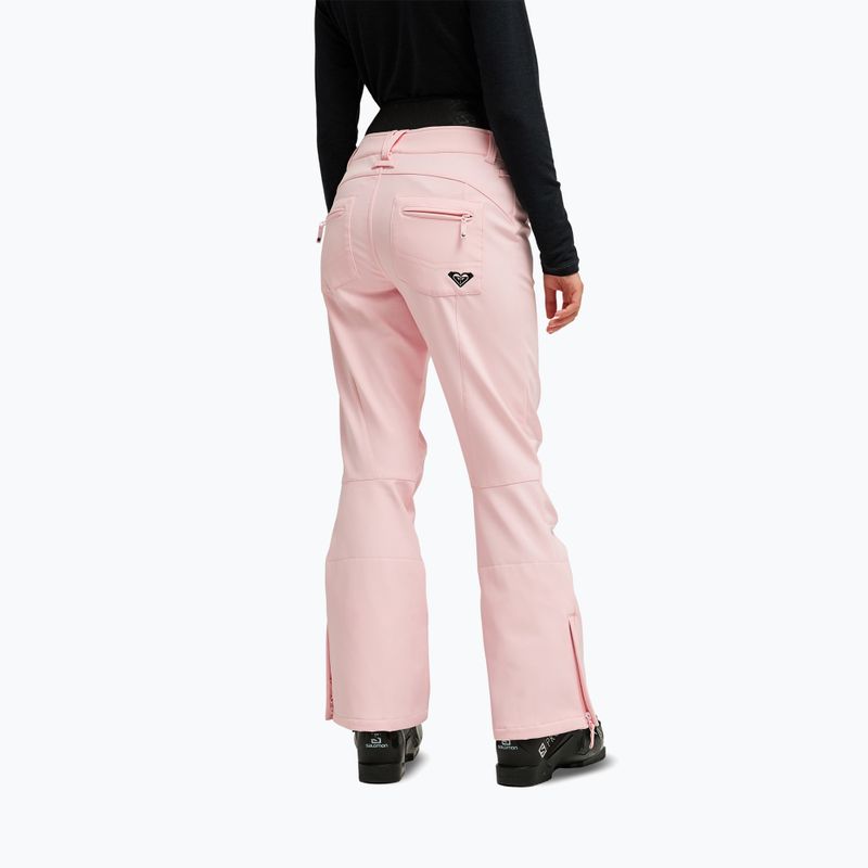 Spodnie snowboardowe damskie Roxy Rising High rose shadow 3