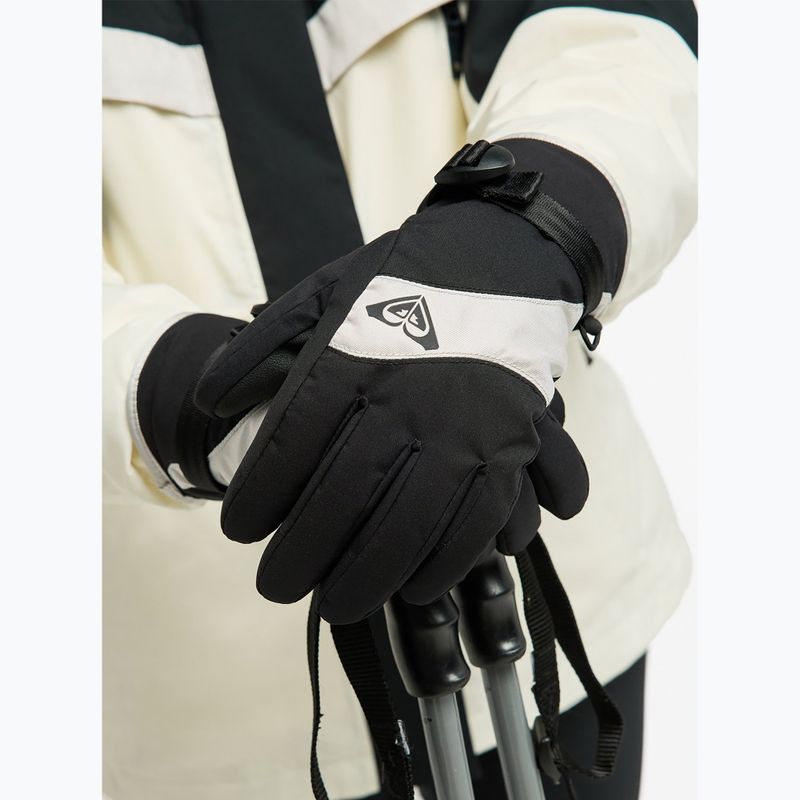 Rękawice snowboardowe damskie ROXY Jetty Solid silver 4