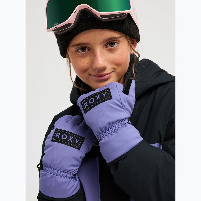 Rękawice snowboardowe damskie ROXY Freshfield Twilight Purple 3