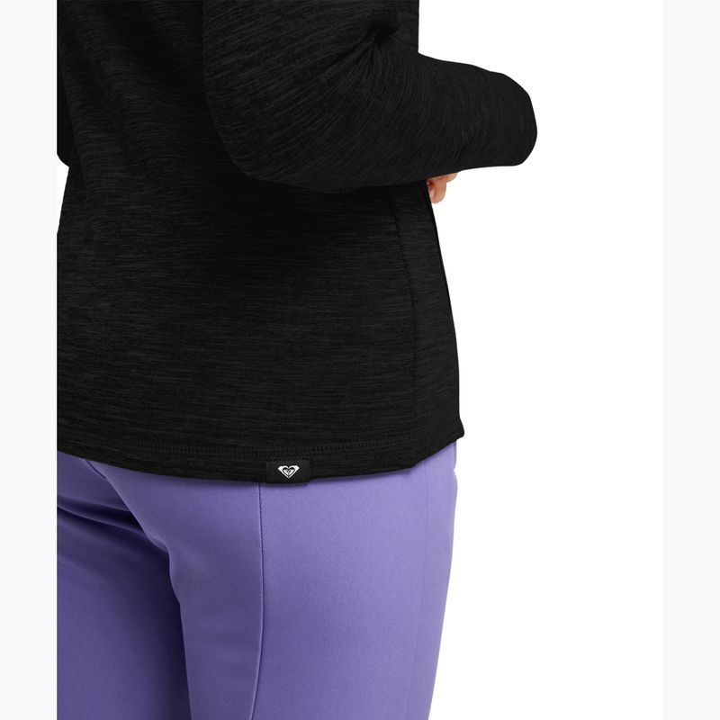 Bluza polarowa damska ROXY Snowstride Full Zip true black 6