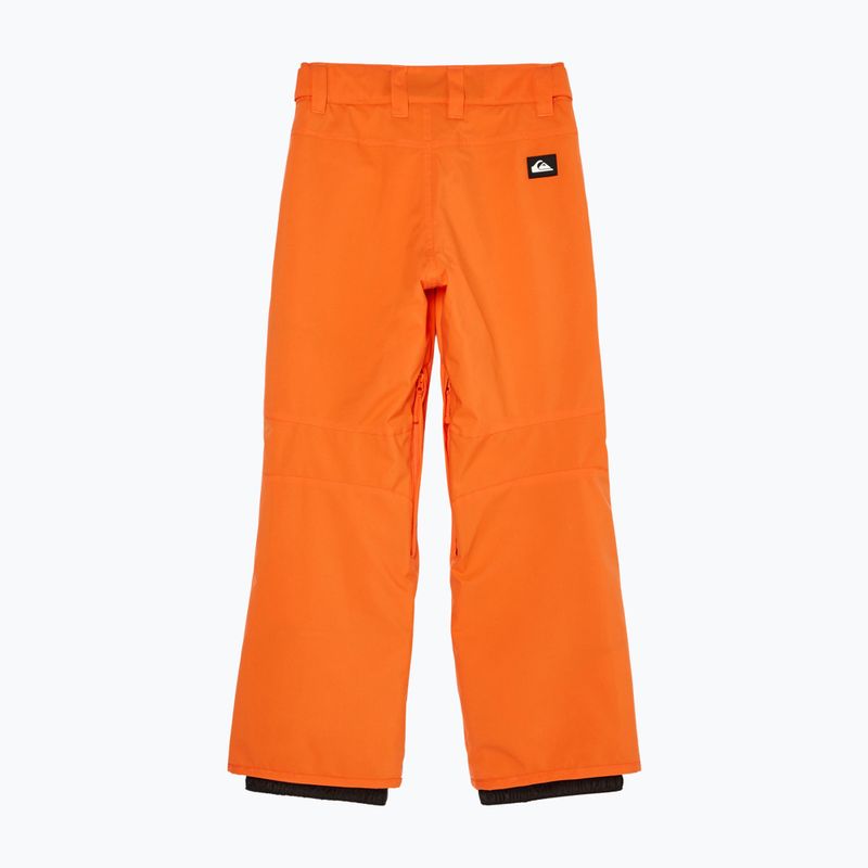 Spodnie snowboardowe dziecięce Quiksilver Estate vermillon 7