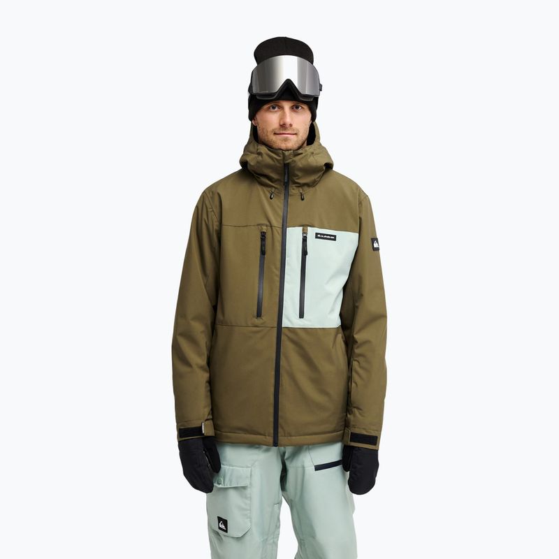 Kurtka snowboardowa męska Quiksilver Sycamore 20K grape leaf