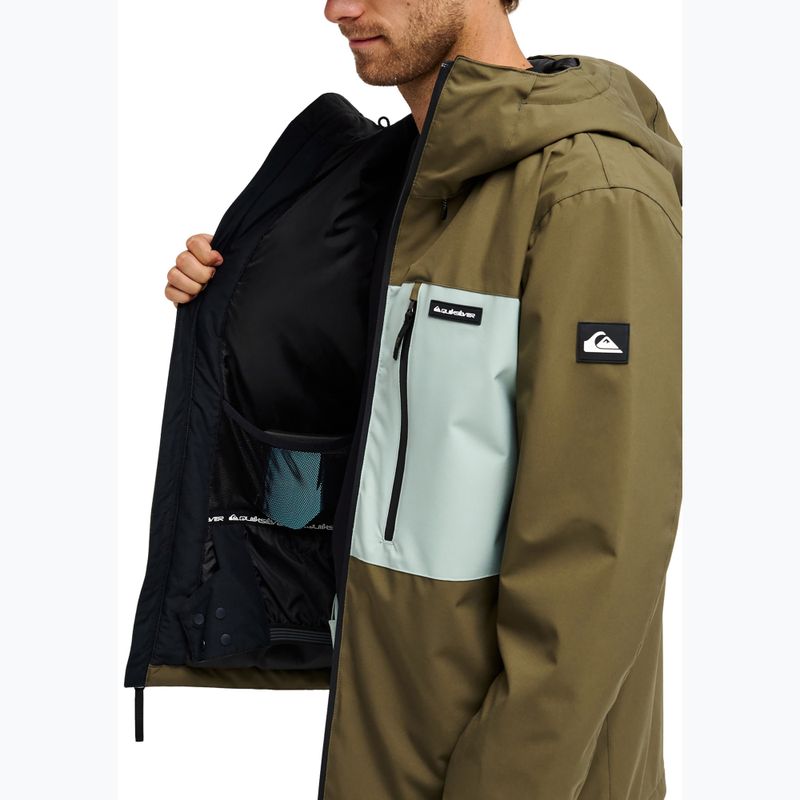 Kurtka snowboardowa męska Quiksilver Sycamore 20K grape leaf 7