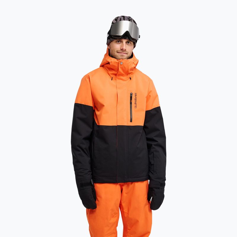 Kurtka snowboardowa męska Quiksilver Titano 10K vermillon