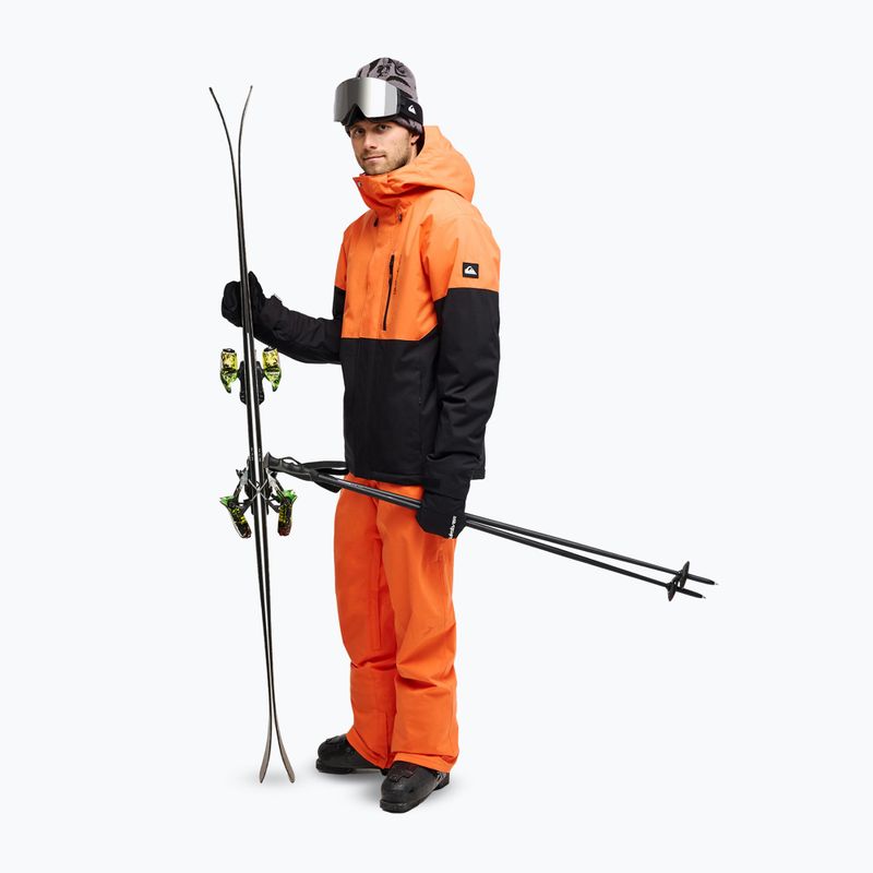 Kurtka snowboardowa męska Quiksilver Titano 10K vermillon 2