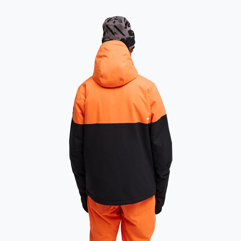 Kurtka snowboardowa męska Quiksilver Titano 10K vermillon 3