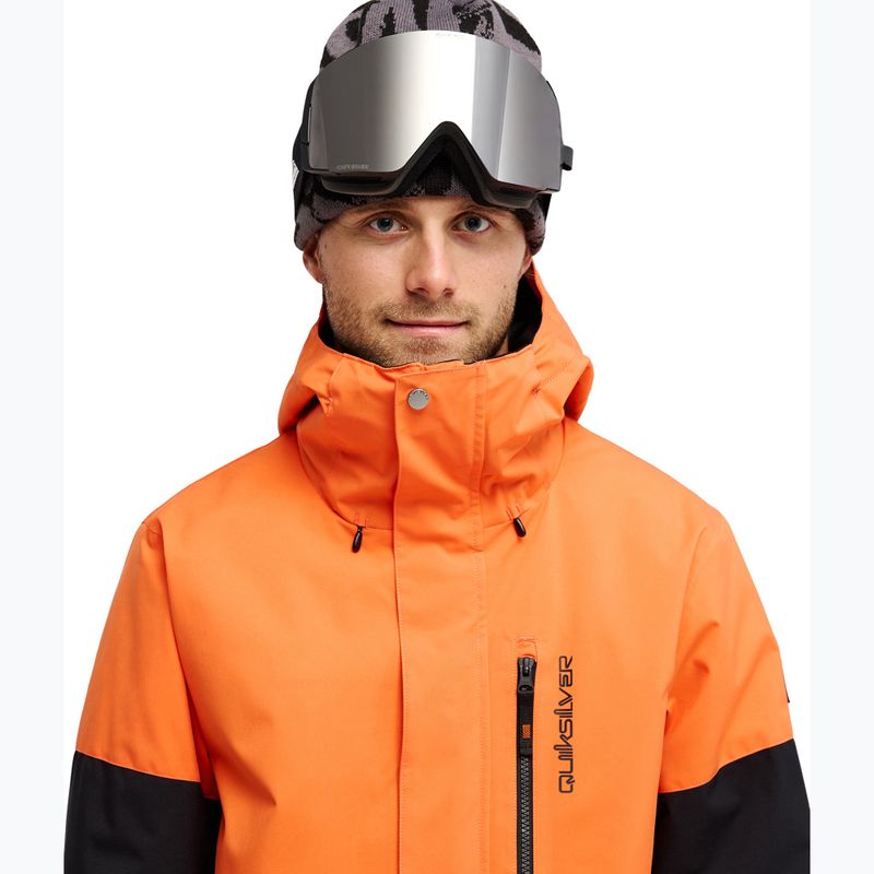 Kurtka snowboardowa męska Quiksilver Titano 10K vermillon 4