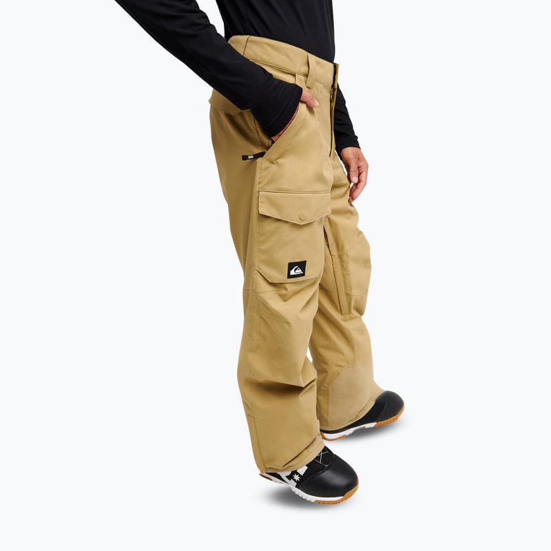 Spodnie snowboardowe męskie Quiksilver Utility 20K Pt kelp 4