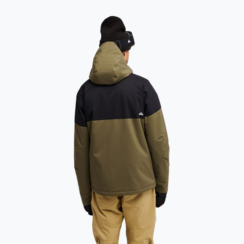 Kurtka snowboardowa męska Quiksilver Titano 10K grape leaf 3