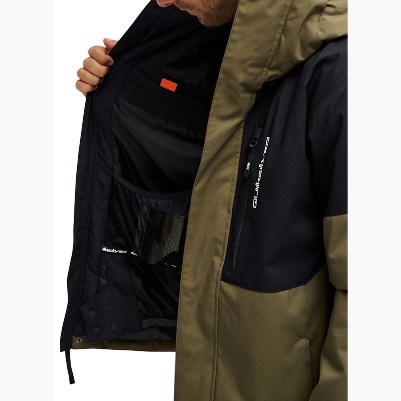 Kurtka snowboardowa męska Quiksilver Titano 10K grape leaf 9
