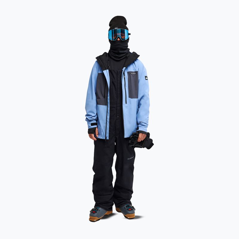 Spodnie snowboardowe męskie Quiksilver Paramo Stretch 20K Bib black 2