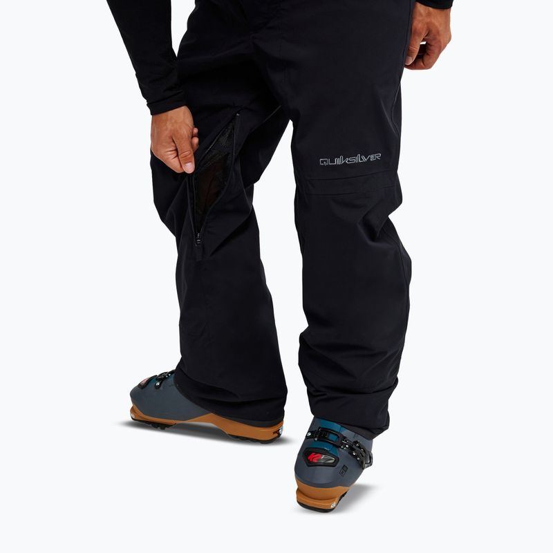 Spodnie snowboardowe męskie Quiksilver Paramo Stretch 20K Bib black 10