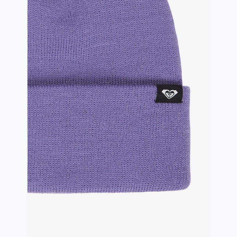 Czapka zimowa dziecięca ROXY Tropical Snow Beanie twilight purple 3
