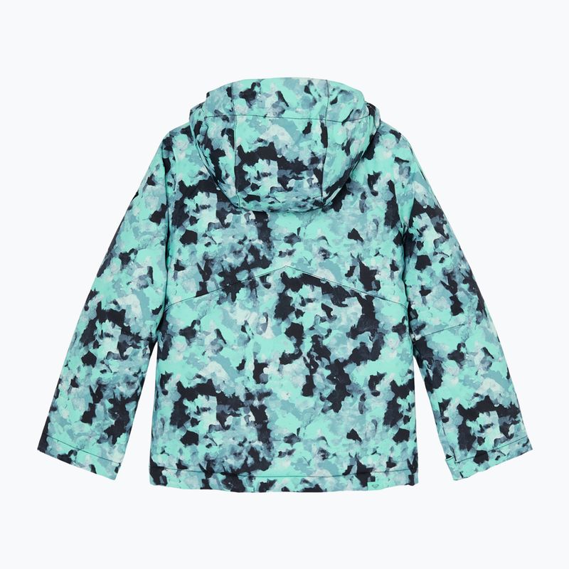 Kurtka snowboardowa dziecięca ROXY Snowflare arctic cool chaos rg 2