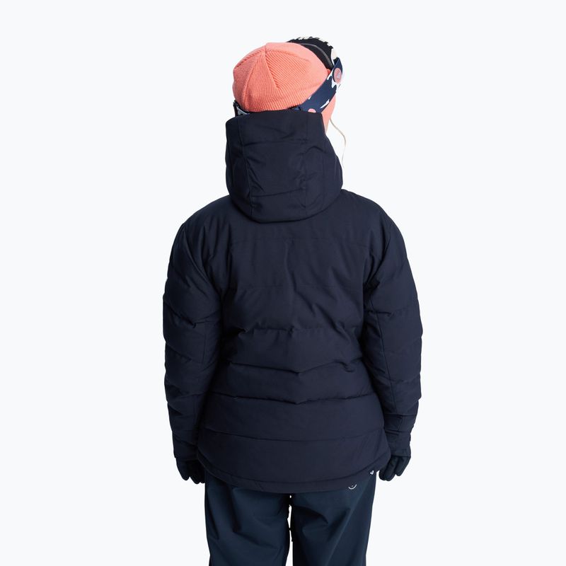 Kurtka snowboardowa damska ROXY Snowyhill Puffy true black 3