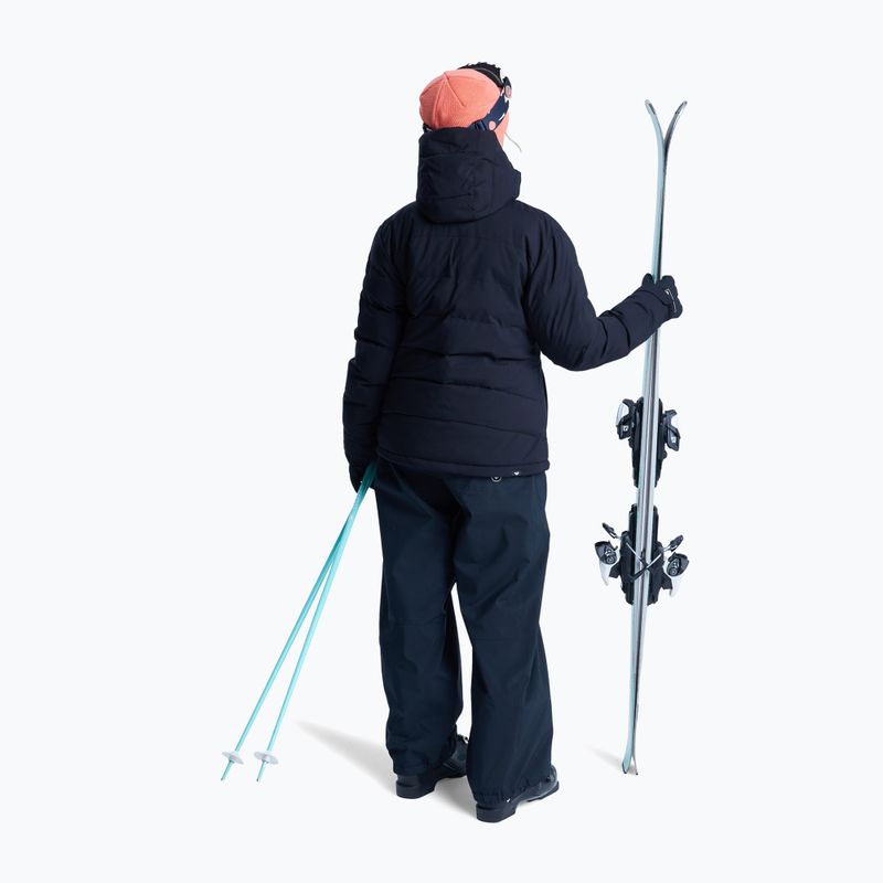 Kurtka snowboardowa damska ROXY Snowyhill Puffy true black 5