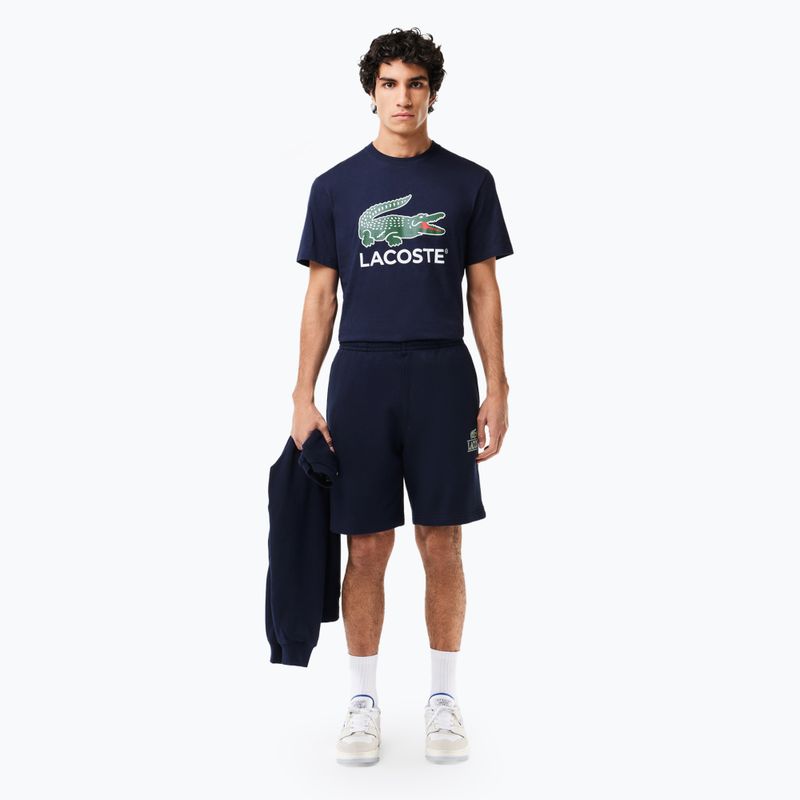 Koszulka męska Lacoste TH1285 navy blue 3